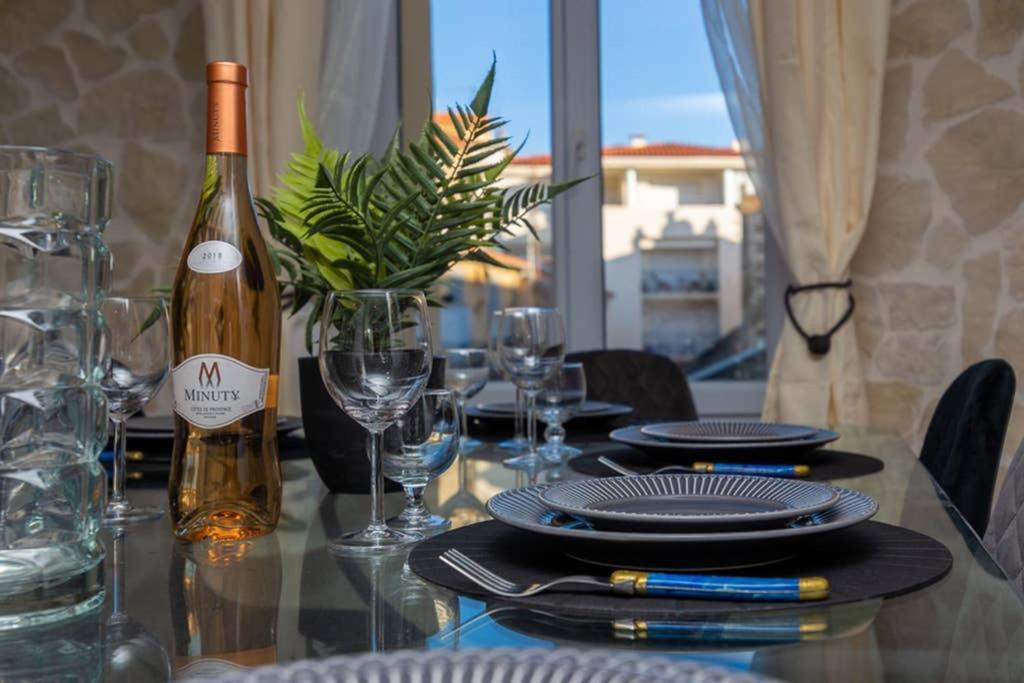 Penthouse Loft 5Min Palais Des Festivals And Beach Terrace View On Castle Cannes Dış mekan fotoğraf