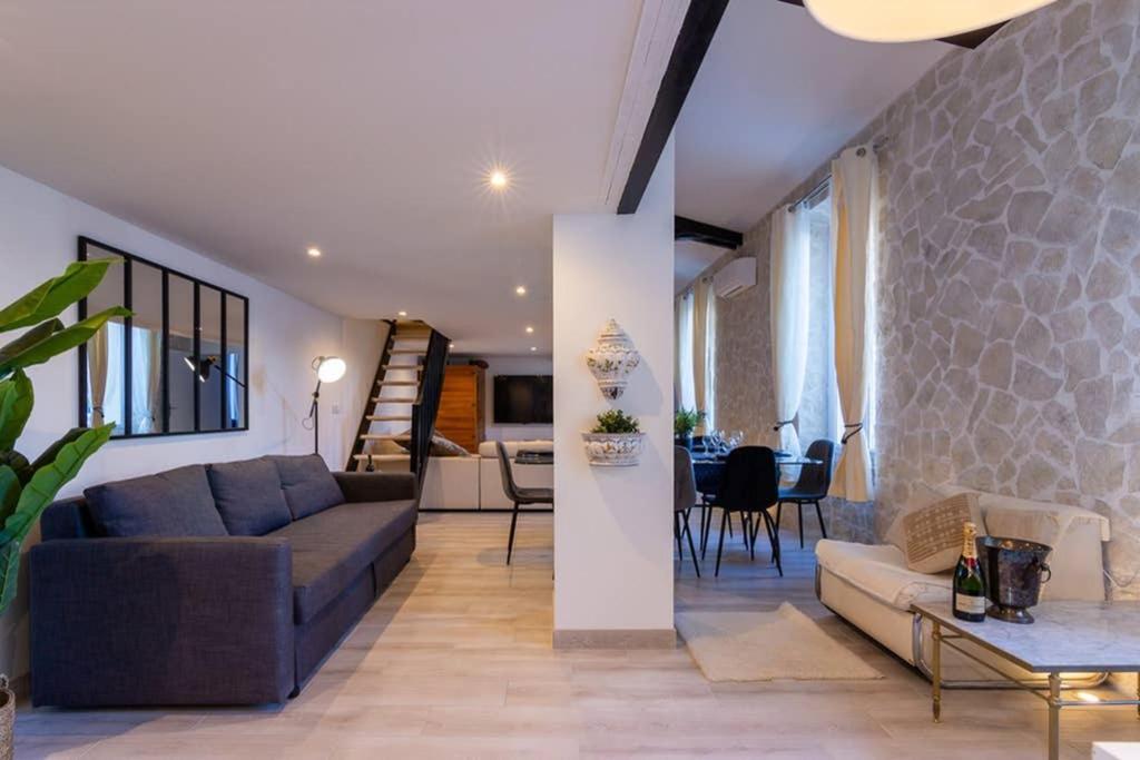 Penthouse Loft 5Min Palais Des Festivals And Beach Terrace View On Castle Cannes Dış mekan fotoğraf